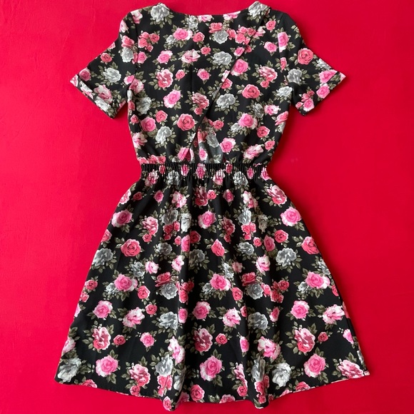 H&M Floral Dress Size US 2 - Picture 3 of 10